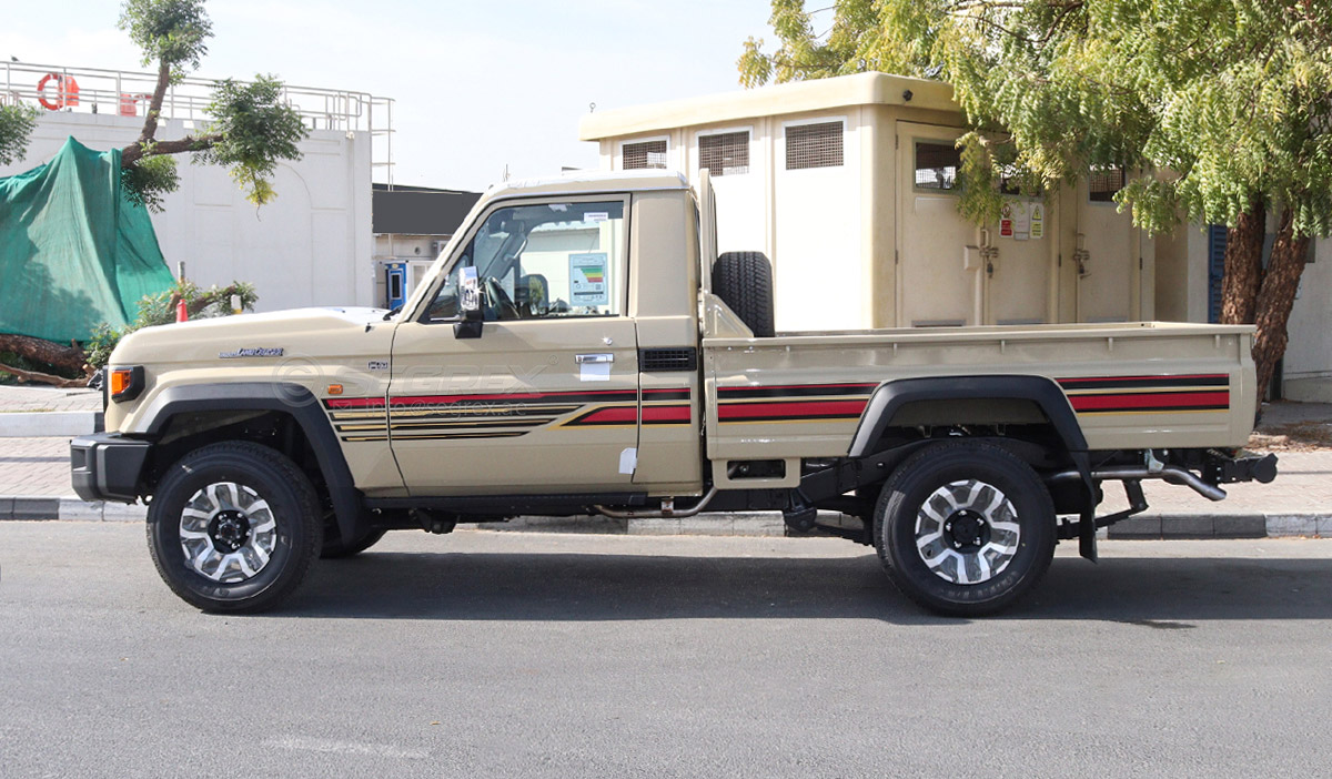 2025 Model Toyota Land Cruiser Pick Up, LC79 Single Cabin, 4.0L Petrol 4WD 6A/T 3