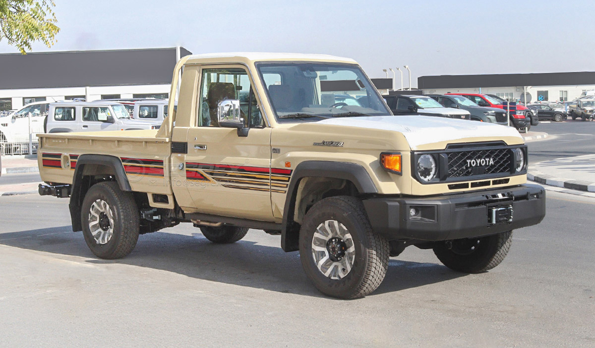 2025 Model Toyota Land Cruiser Pick Up, LC79 Single Cabin, 4.0L Petrol 4WD 6A/T