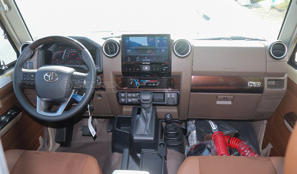 2025 Model Toyota Land Cruiser Pick Up, LC79 Single Cabin, 4.0L Petrol 4WD 6A/T 8